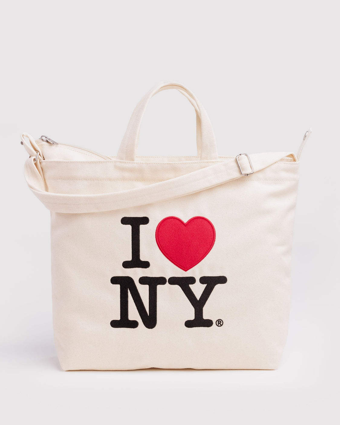 Horizontal Zip Duck Bag - I Love NY - Fresh Market Run