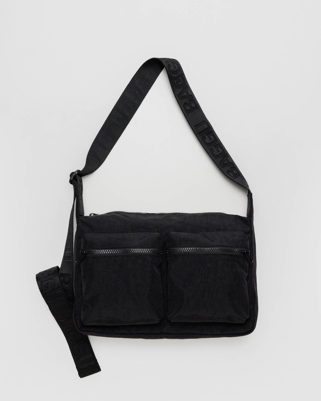 Medium Cargo Crossbody - Black - Travel Market Bag
