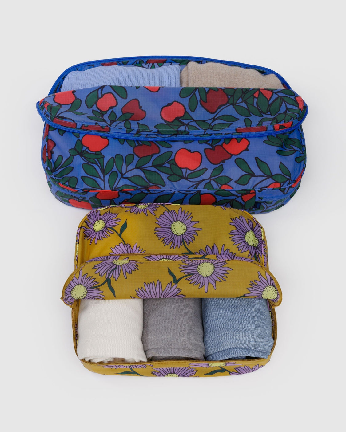 Large Packing Cube Set - Night Orchard - Premium Travel Set