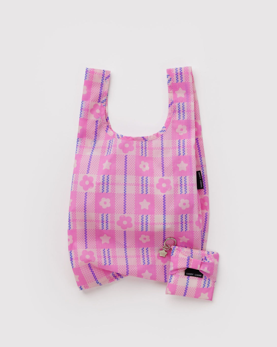 Baby Bow Baggu - Market Plaid Pink - Simple Weekend Haul