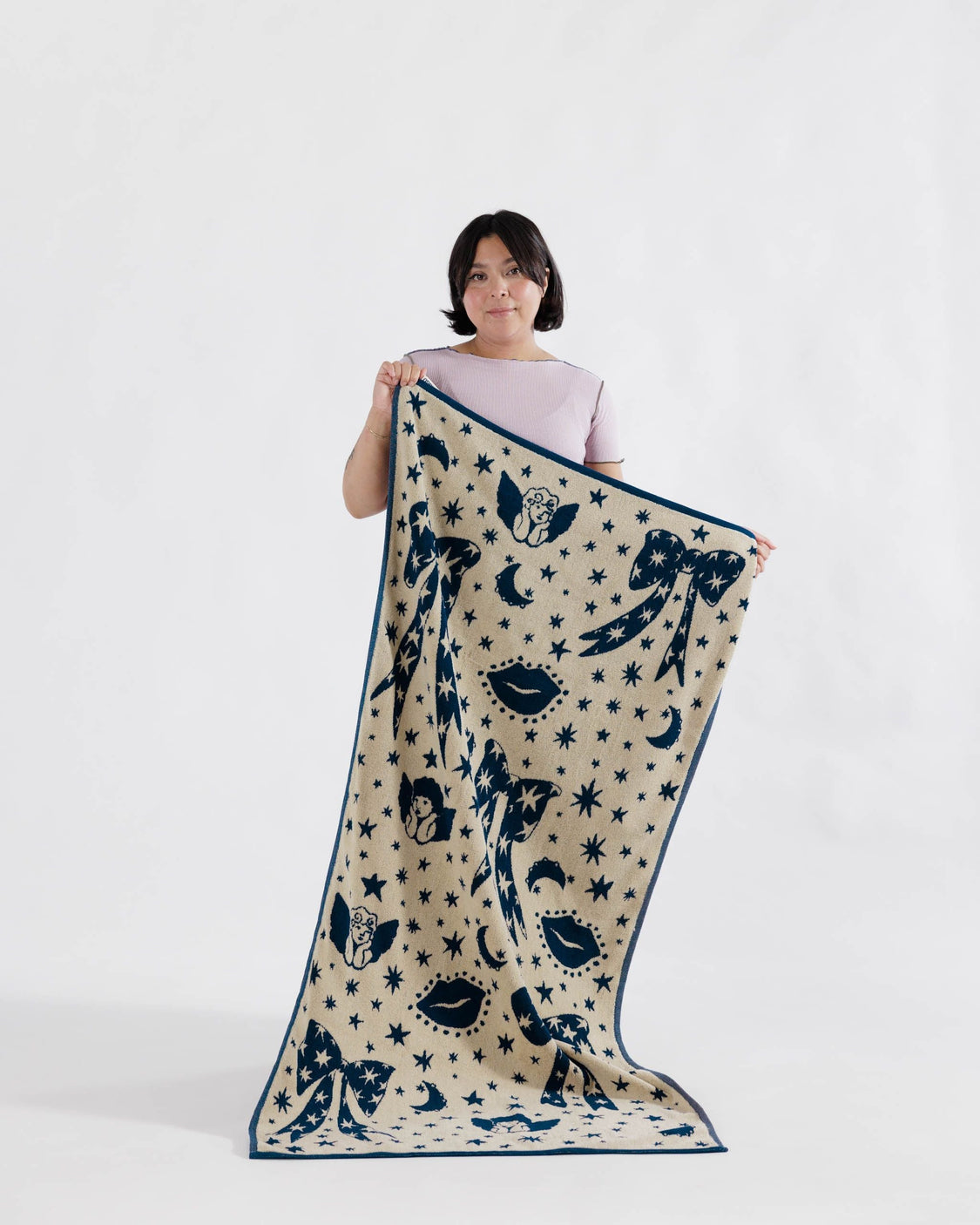 Bath Towel - Cherub Bows - Daily Home Dry